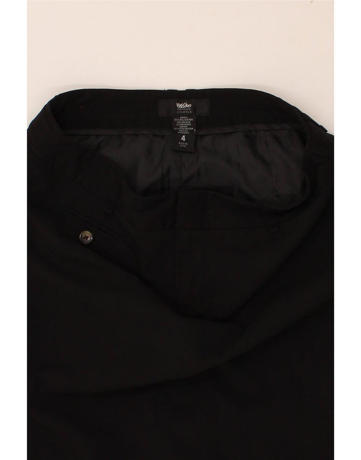MOSSIMO Womens Straight Skirt US 4 Small W27  Black Polyester Vintage Mossimo and Second-Hand Mossimo from Messina Hembry 