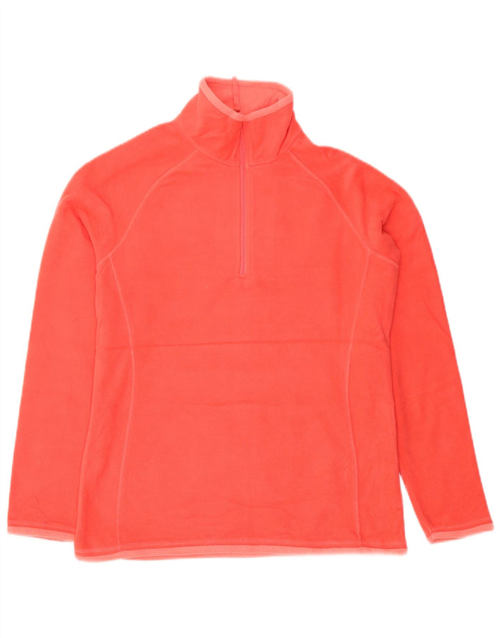 Mountain Warehouse Dame Fleece Jumper med lynlås DK 12 Medium Orange