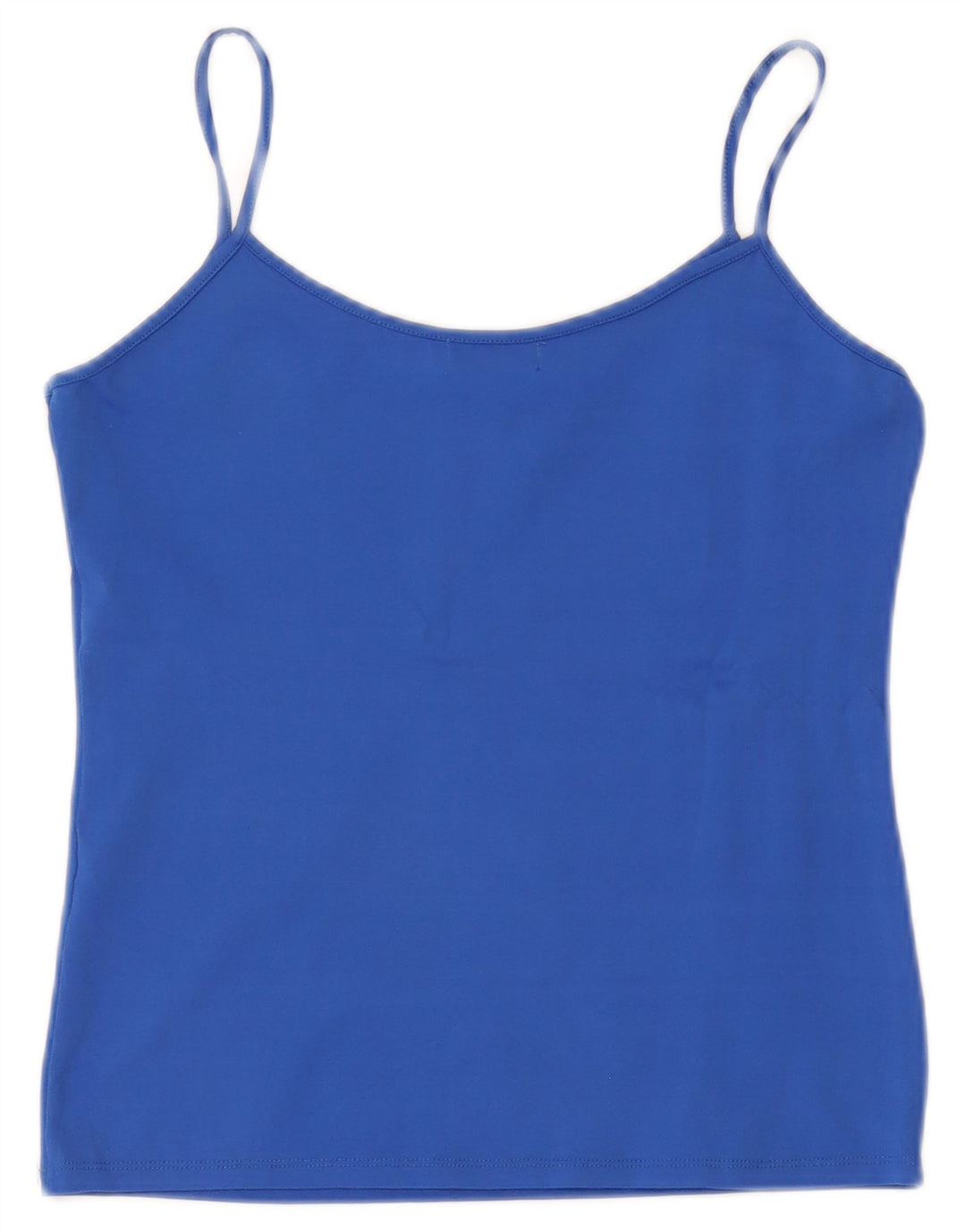 Zara Womens Crop Cami Top UK 14 Large Blue