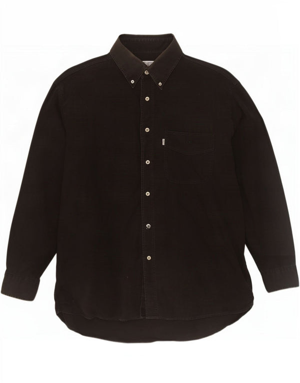 Levi's Mens Shirt XL Black Cotton