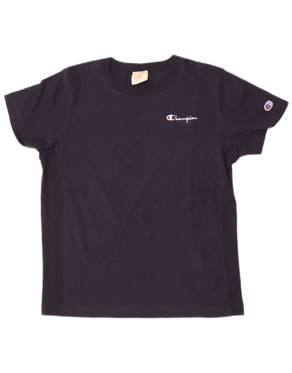 Champion T-Shirt Homme Haut Petit Bleu Marine Coton