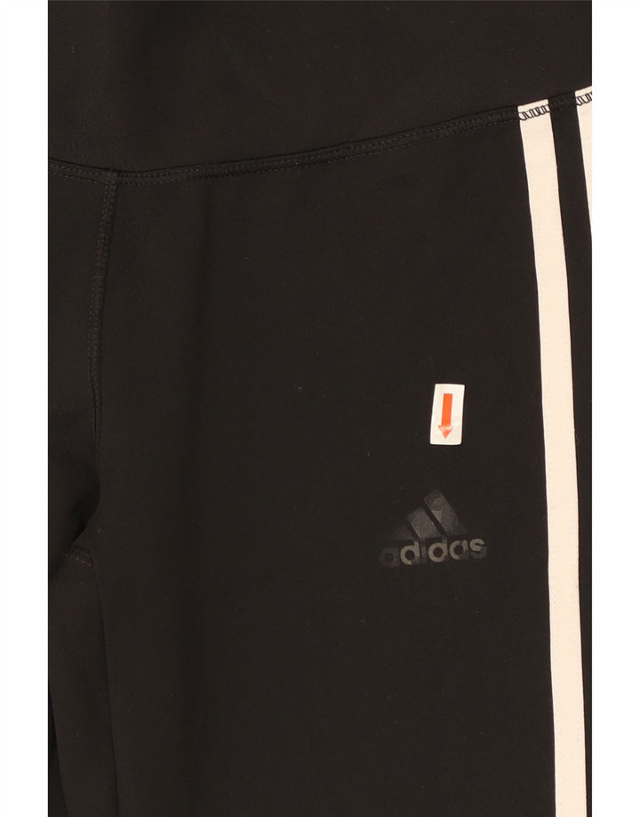 ADIDAS Womens Climalite Leggings UK 10 Small Black Vintage Adidas and Second-Hand Adidas from Messina Hembry 