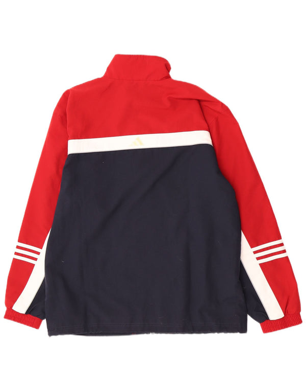 Adidas Mens Tracksuit Top Jacket UK 40/42 Medium Multicoloured Colourblock