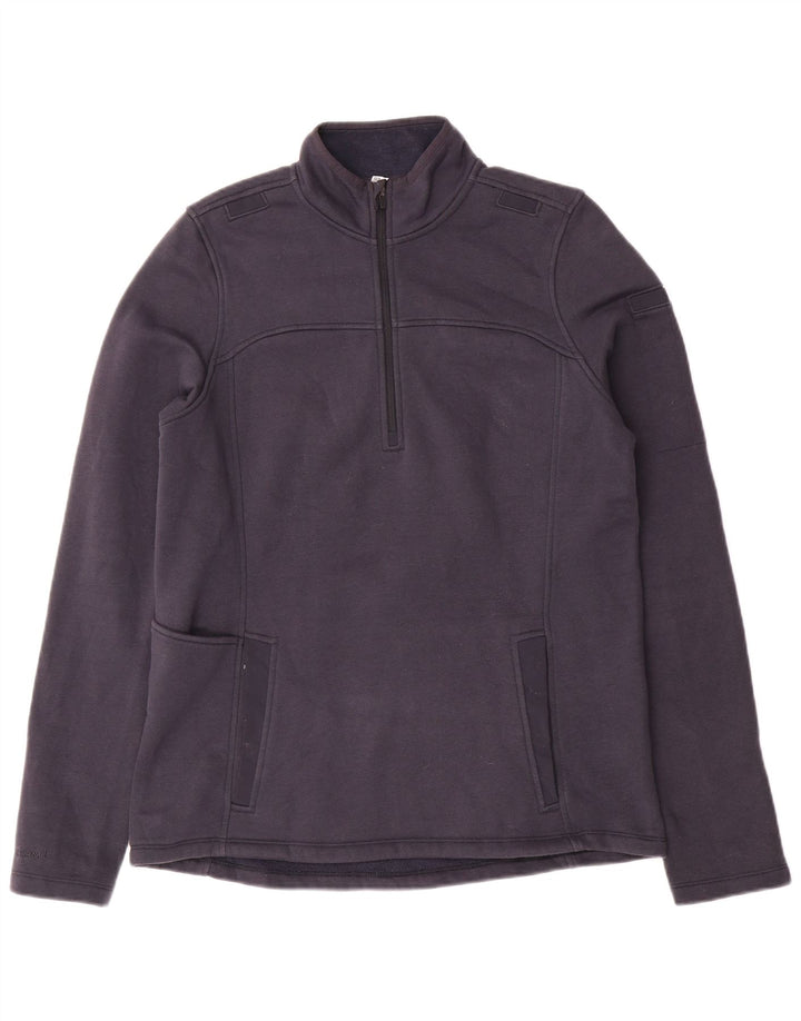 Męski sweter UNDER ARMOUR Cold Gear z zamkiem błyskawicznym, średni granat