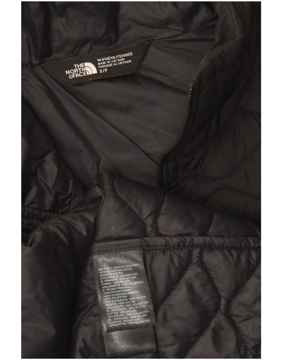 Giacca trapuntata da donna The North Face UK 10 Small nylon nero