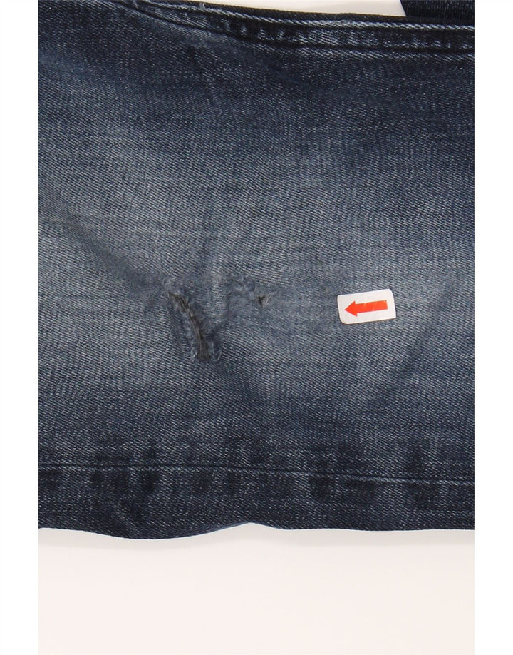 CALVIN KLEIN Mens Slim Jeans W33 L32 Navy Blue Cotton