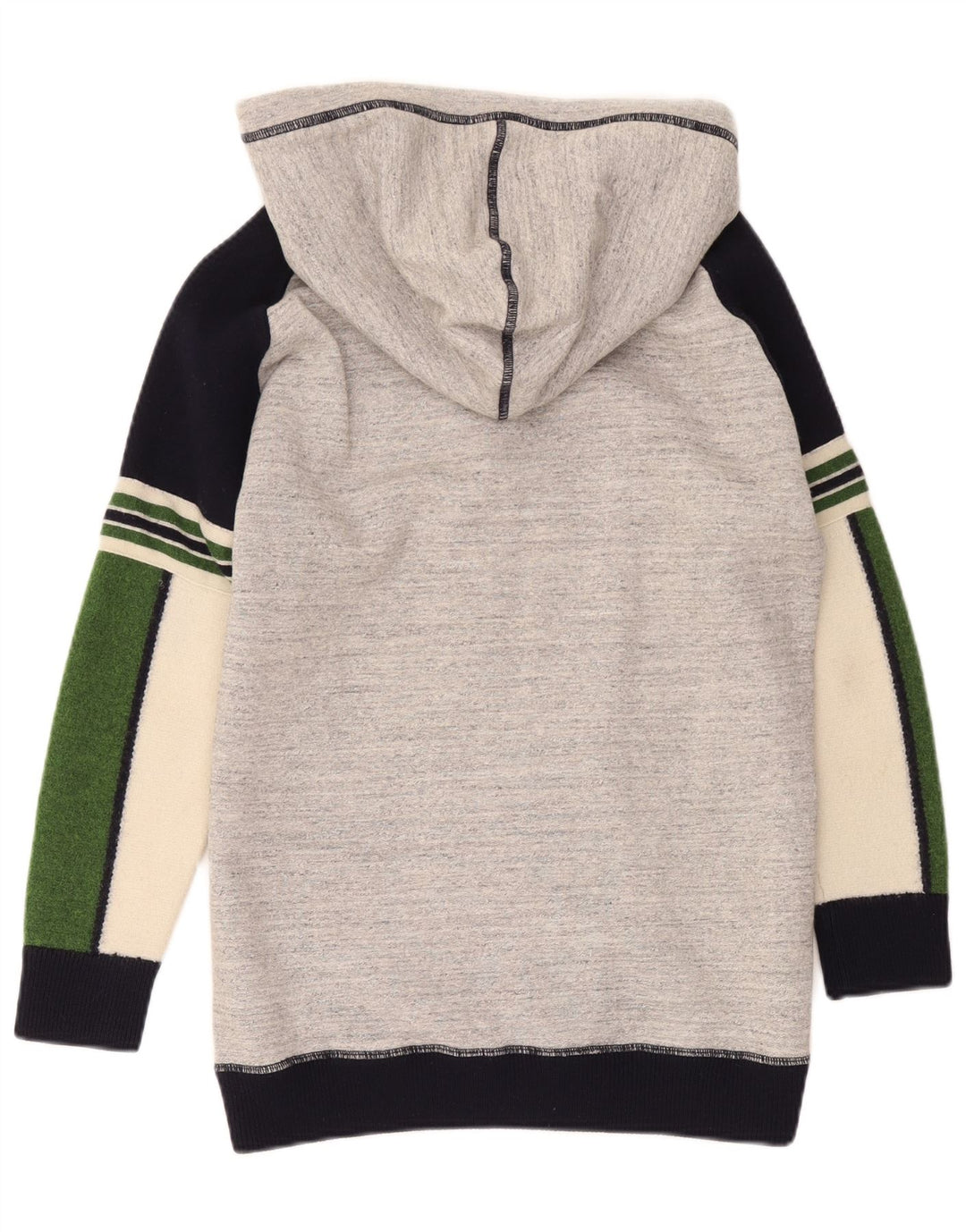 Dsquared2 Damen UK 18 XL Graue Colourblock-Baumwolle