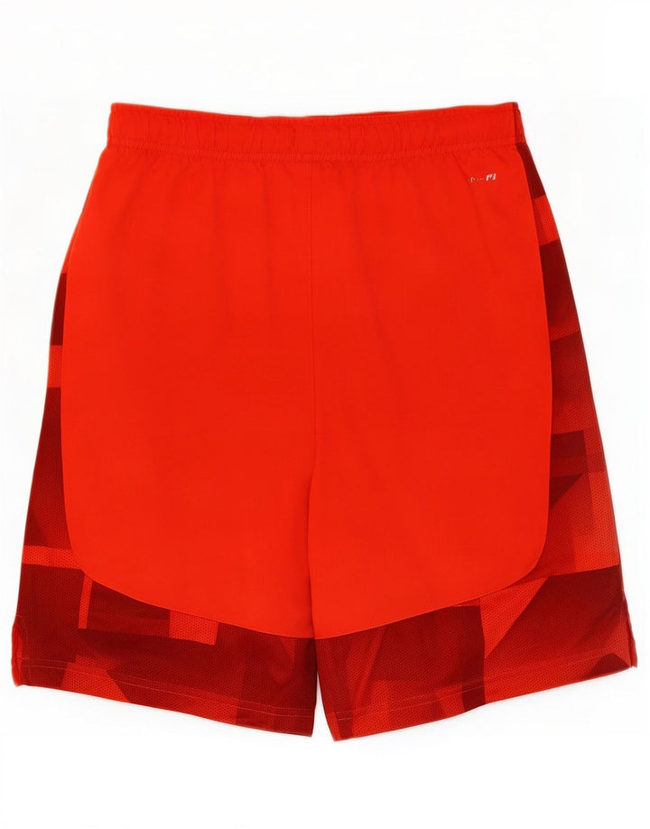 Pantaloncini sportivi Nike Dri Fit Graphic Sport da uomo XL Rosso poliestere geometrico
