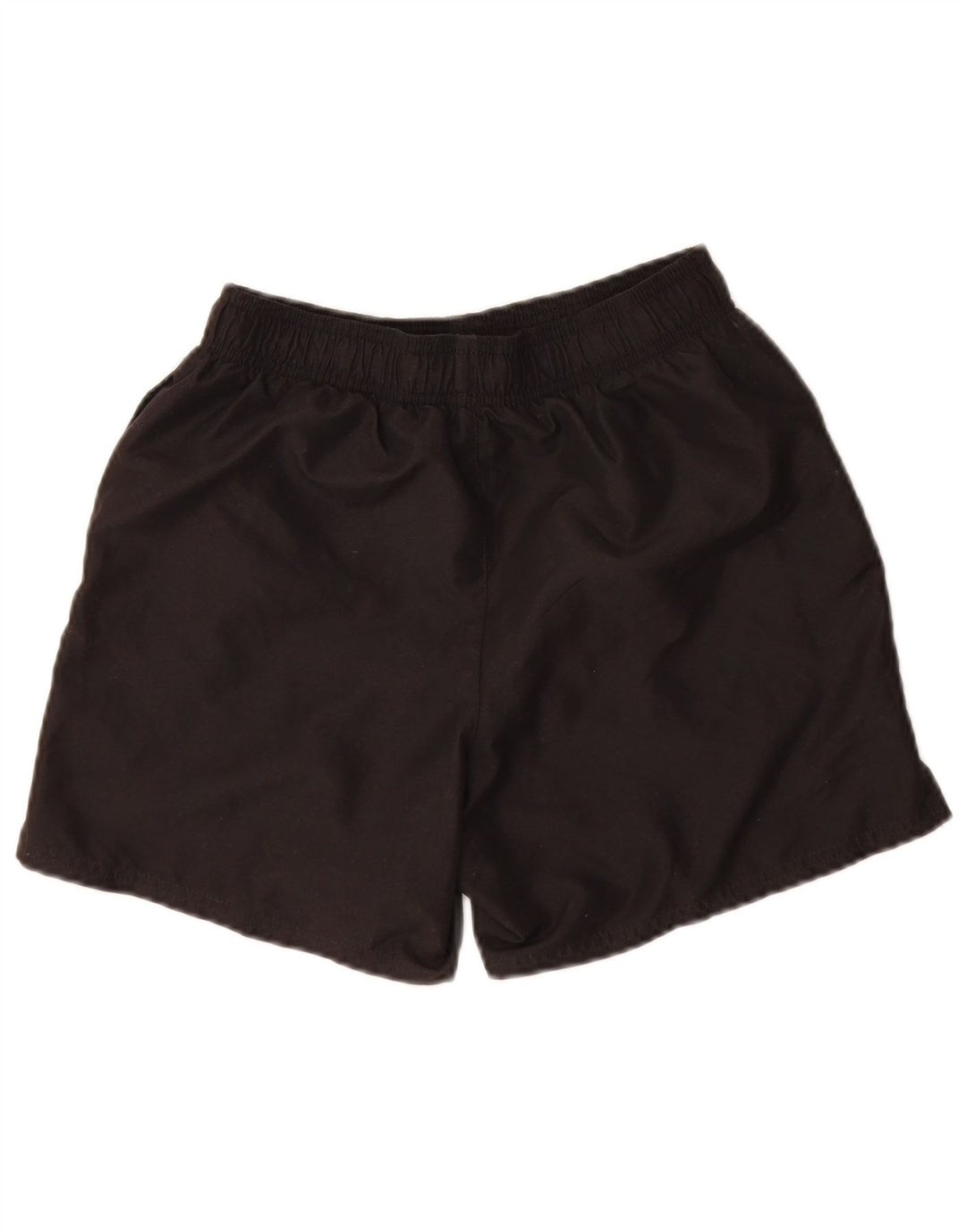 NIKE Womens Sport Shorts UK 10 Small Black Polyester