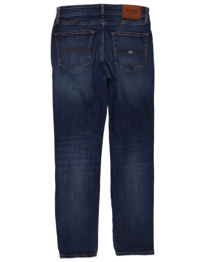 Tommy Hilfiger Mens Slim Jeans W30 L29 Blue Cotton