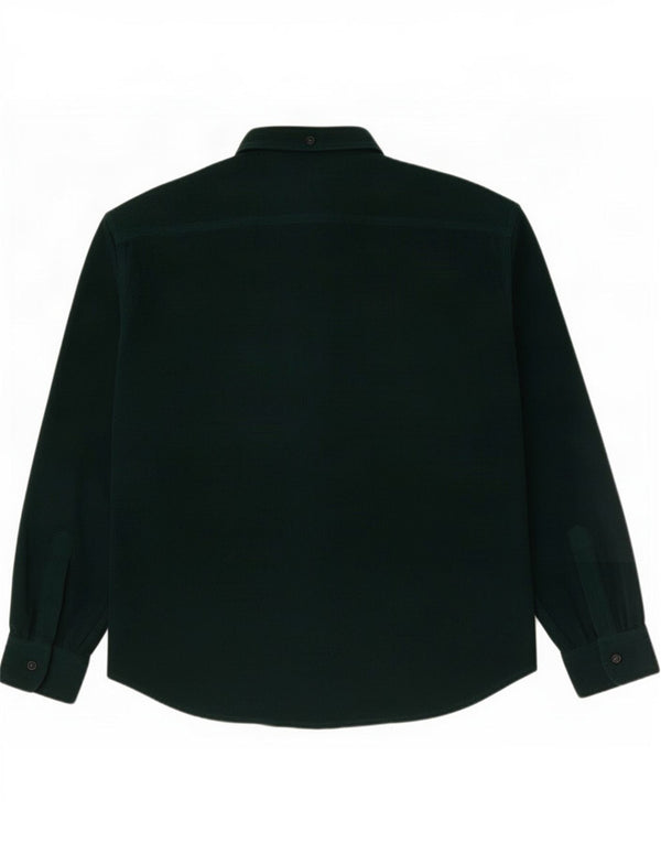 Fila Mens Fleece Shirt IT 50 Medium Green