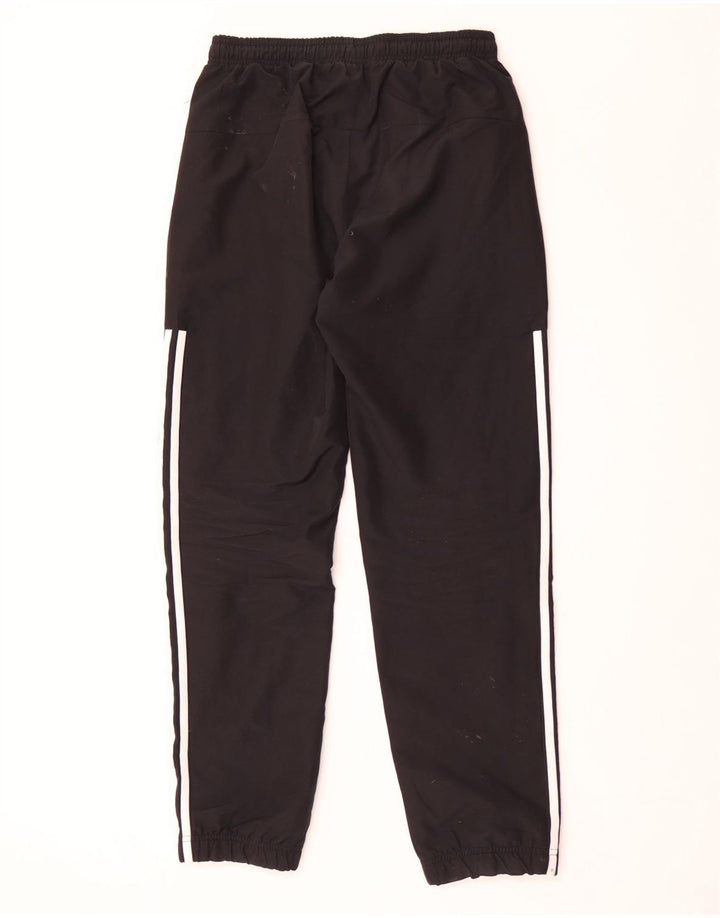 Adidas Mens Tracksuit Trousers Joggers Small Black Polyester