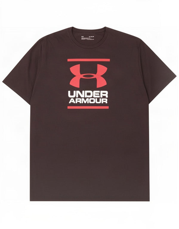 Under Armour Hombre Heat Gear Graphic Camiseta Top XL Negro
