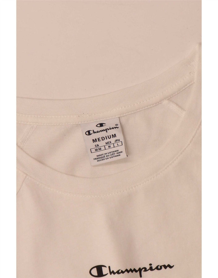 T-shirt grafica da uomo Champion Top bianco medio