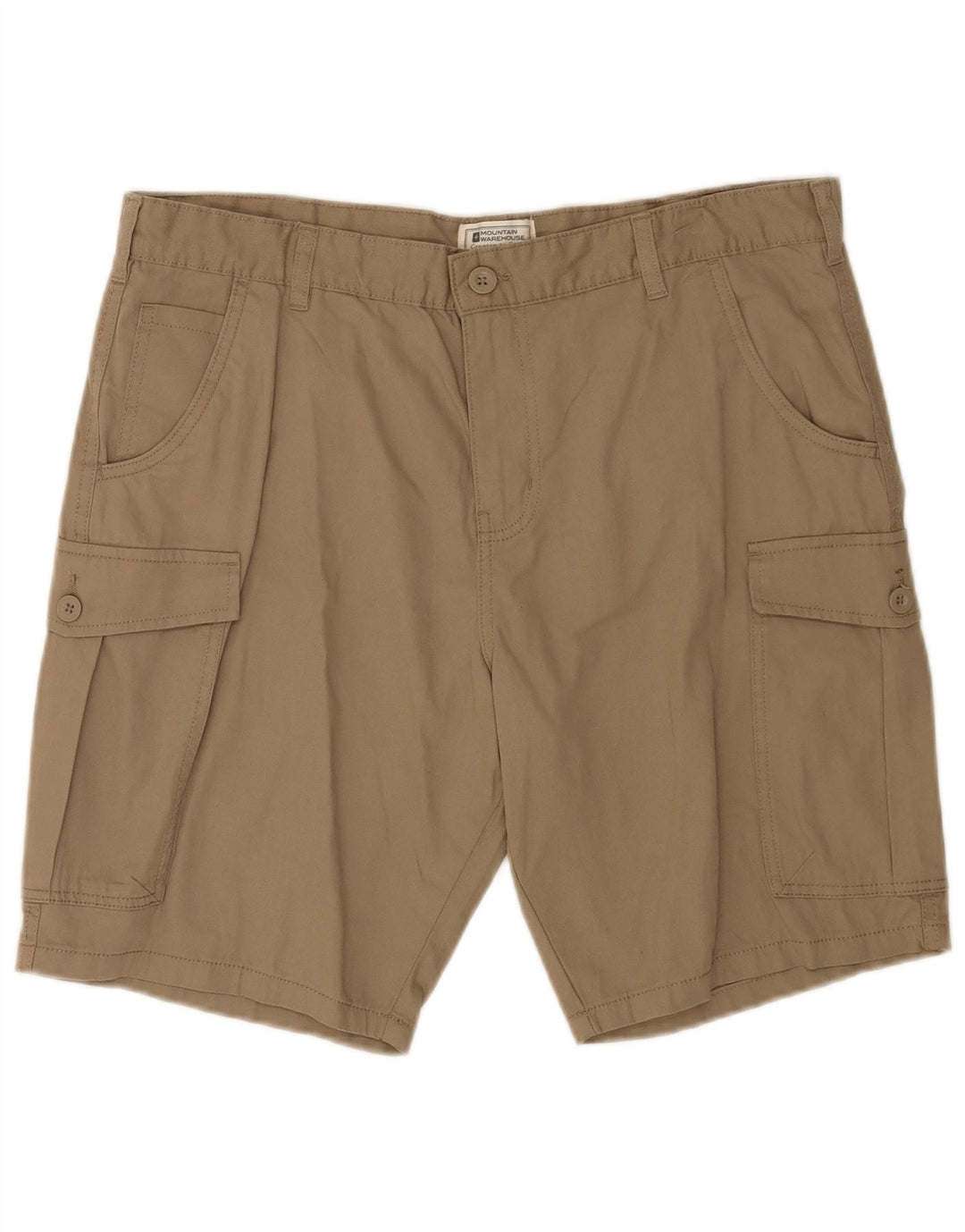 Mountain Warehouse Herre Cargo Shorts W36 Large Beige Bomuld