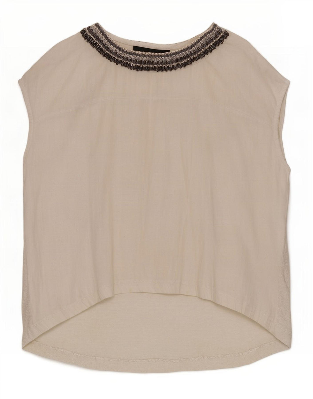 Bluză supradimensionată pentru femei Zara UK 10 Small White