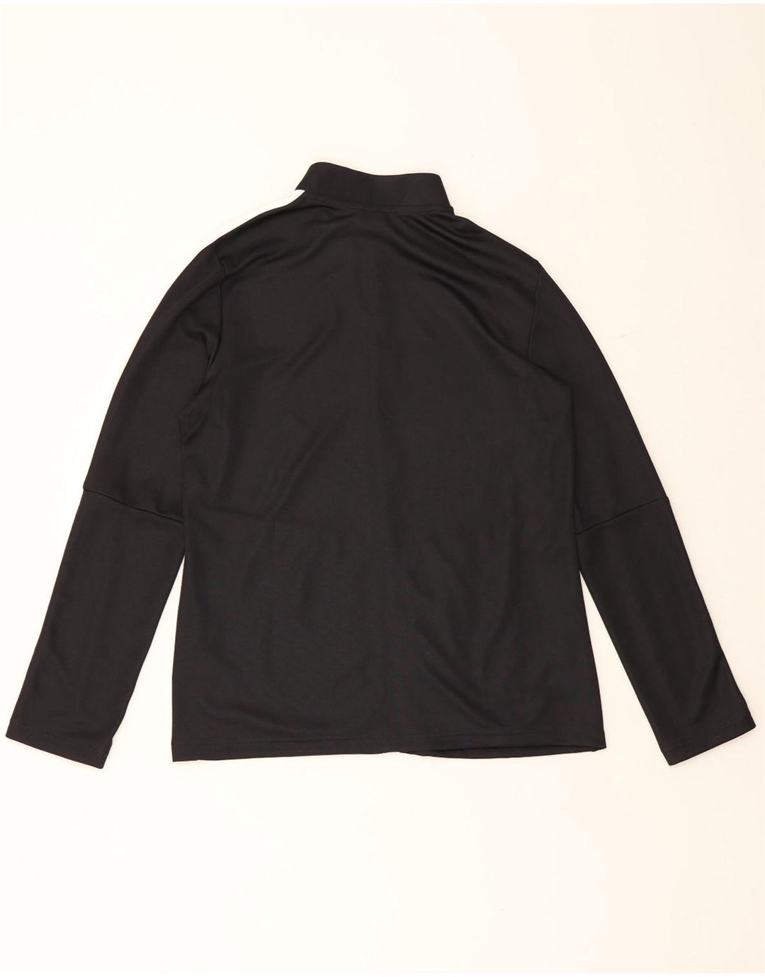 Adidas Womens Aeroready Tracksuit Top Jacket UK 16/18 Large Black Polyester