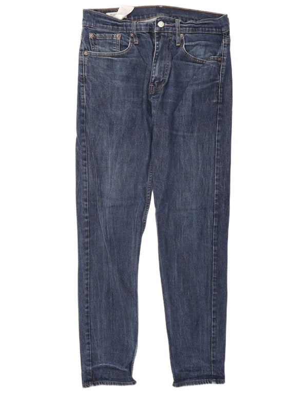 Levi's Mens 511 Tapered Slim Jeans W32 L32 Blue Cotton