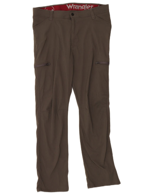 Wrangler Herre Slim Cargo Bukser W36 L30 Grå Nylon
