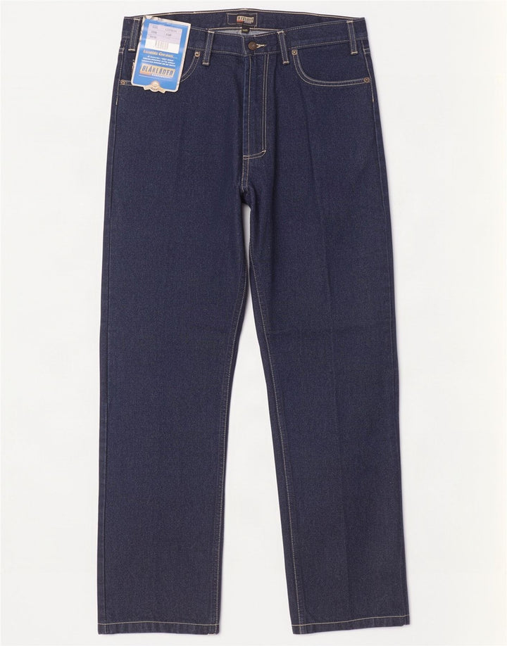 Blaklader Straight Jeans til mænd W34 L32 Marineblå Bomuld