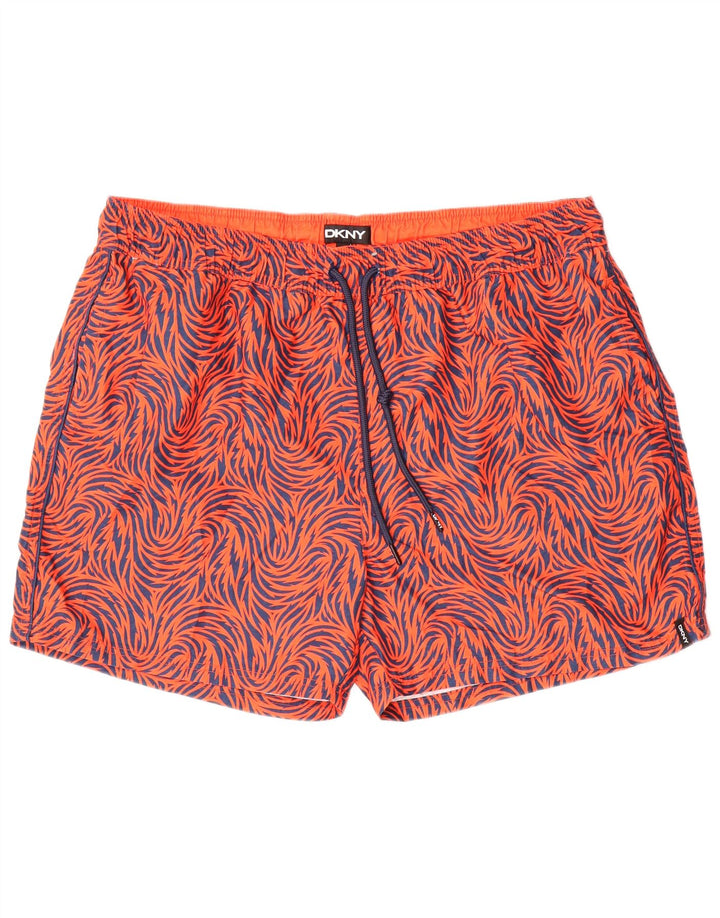 Dkny Herre badeshorts 2XL Orange Geometrisk Polyester