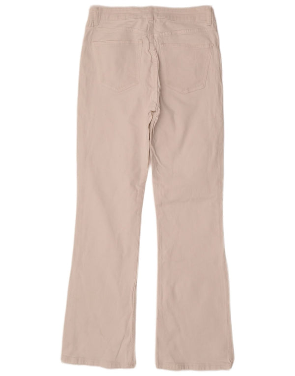 Jeans Bootcut da donna Zara EU 38 Small W28 L31 Bianco
