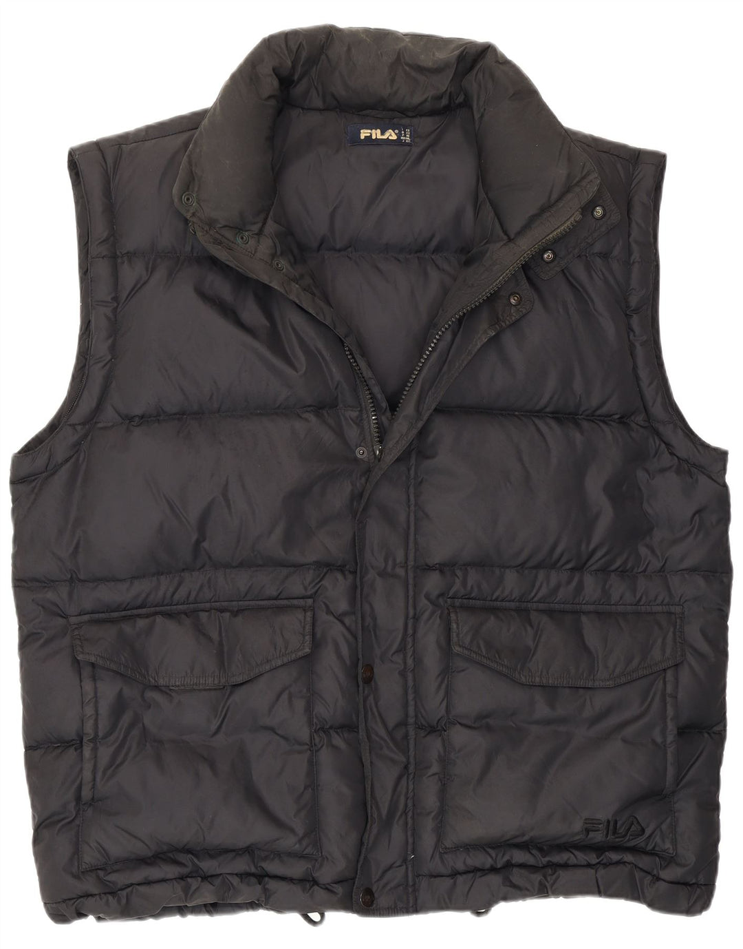 Fila Chaleco acolchado para hombre IT 52 XL Poliamida negra