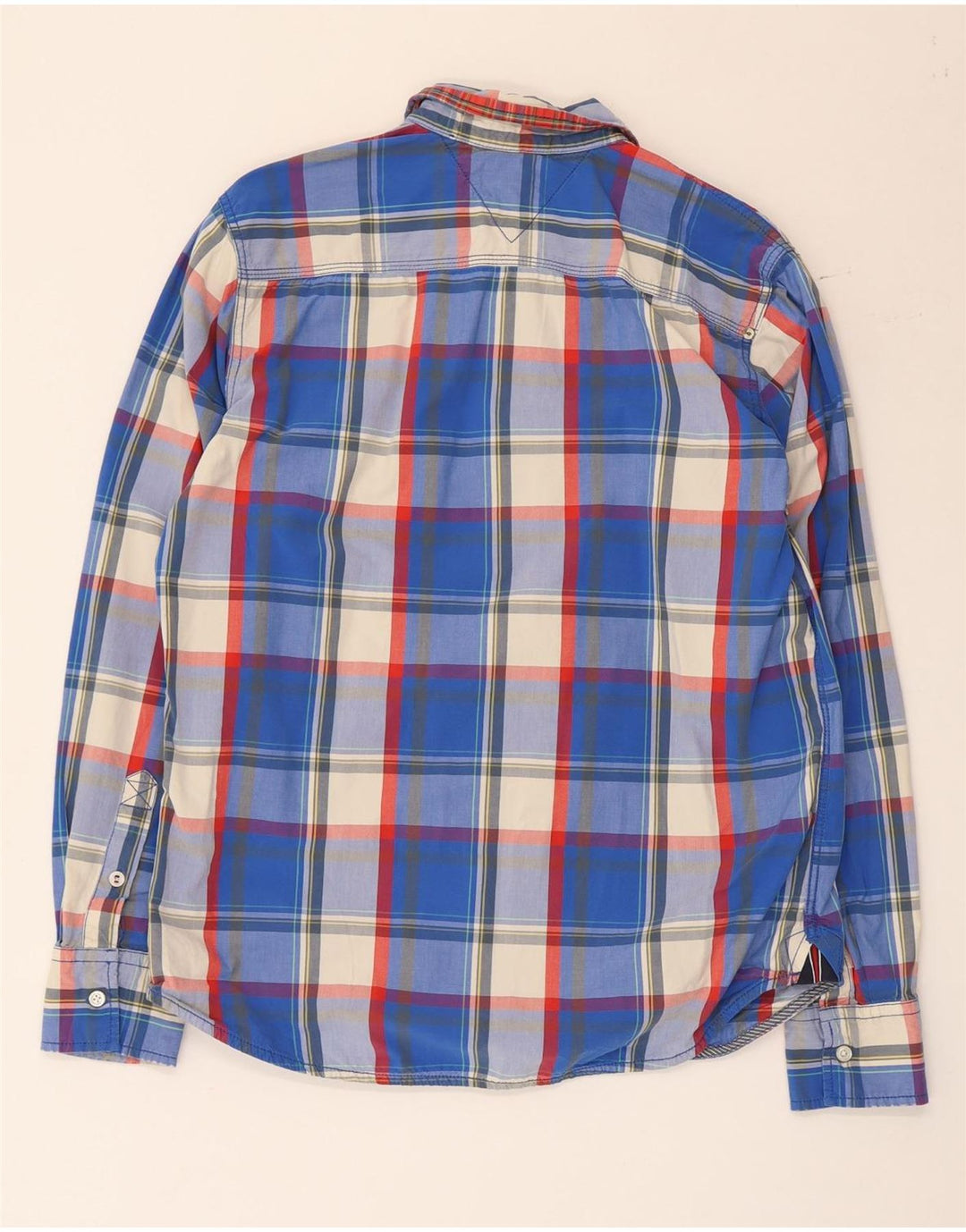 Cămașă pentru bărbați Tommy Hilfiger, mare, albastru, din bumbac