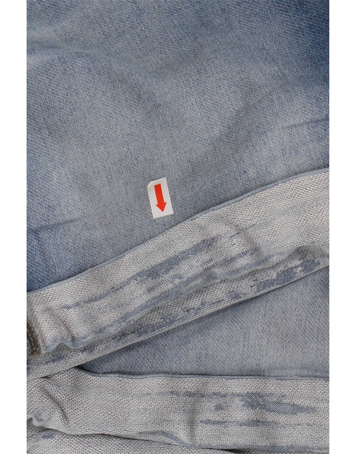 Pantaloncini di jeans vestibilità regolare da uomo Jack & Jones medi W32 cotone blu