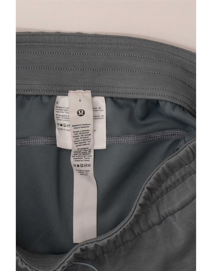 Damskie spodnie dresowe Lululemon US 6, średni szary poliester