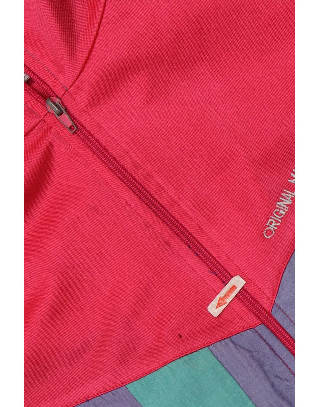 Vintage træningsdragt til mænd Topjakke XL Flerfarvet Colourblock Polyester
