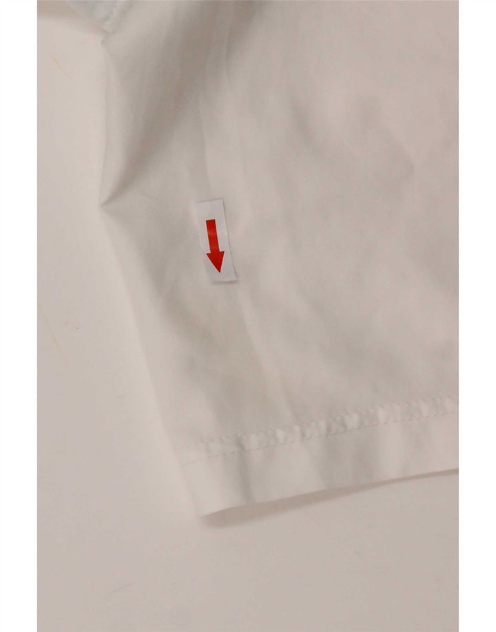 Asics - Pantalones cortos deportivos para hombre, tamaño grande, color blanco, poliéster