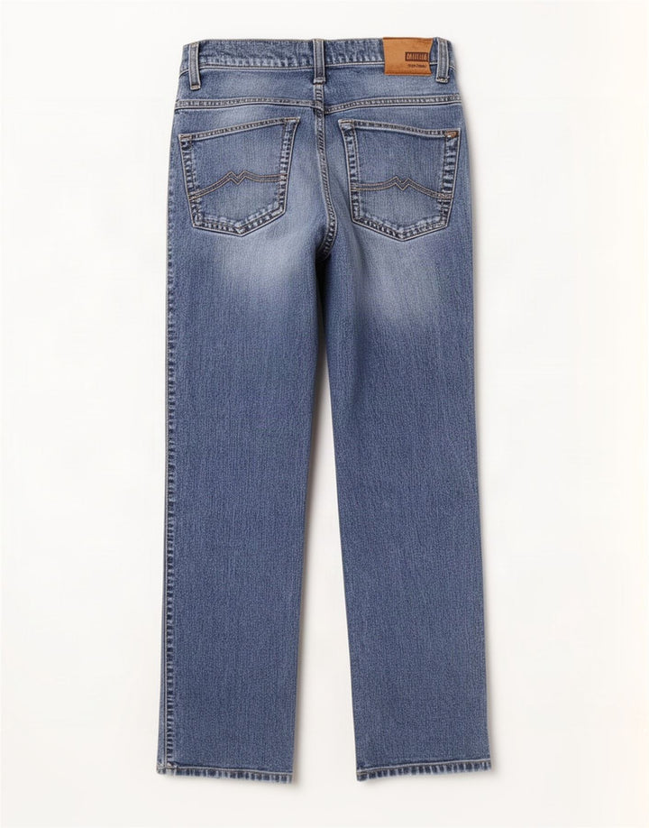 Jeans dritti Tramper da uomo Mustang W32 L32 cotone blu