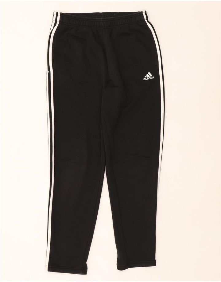 Pantaloni da tuta da uomo ADIDAS medio cotone nero