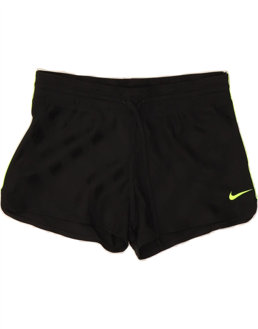 NIKE Womens Dri Fit Sport Shorts UK 12 Medium Black Polyester Vintage Nike and Second-Hand Nike from Messina Hembry 