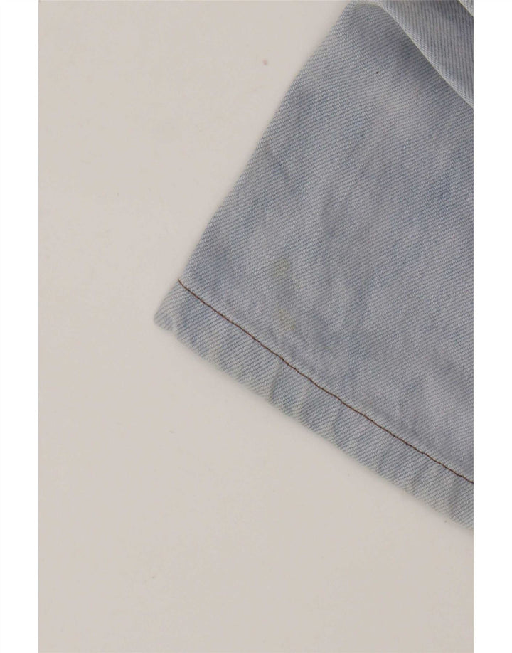 Levi's Mens Straight Jeans W34 L31 Blue Cotton