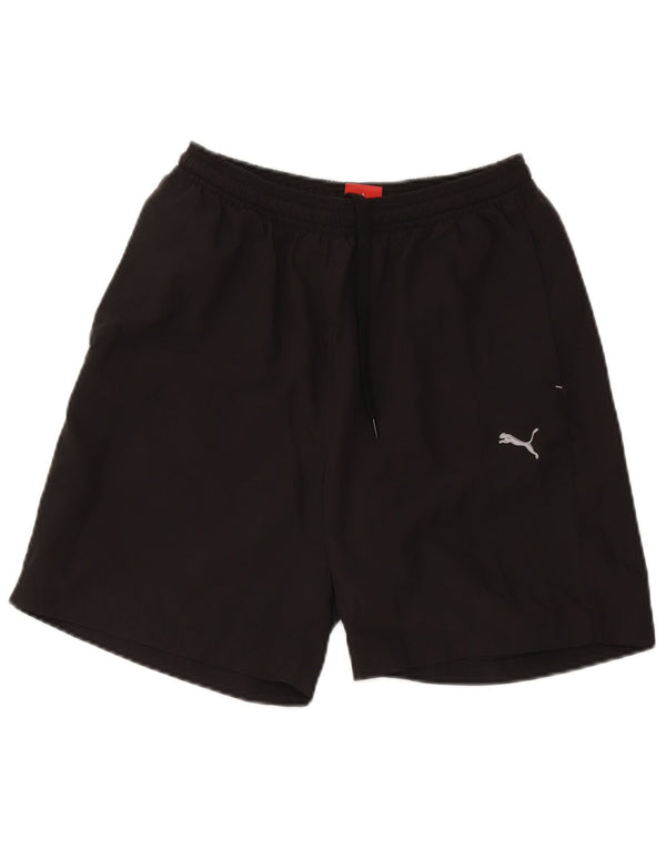 Puma Mens Sport Shorts Medium Black Polyester