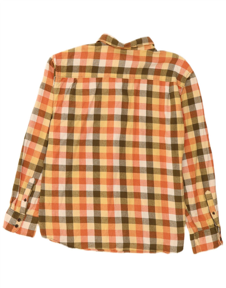 Camicia in flanella da uomo Quiksilver 2XL in cotone a quadretti multicolore