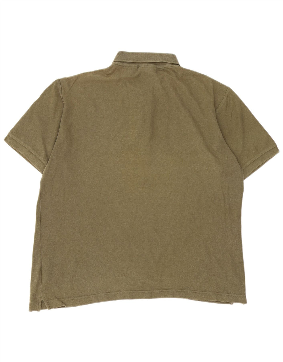 Tricou polo FILA pentru bărbați, bumbac kaki mediu
