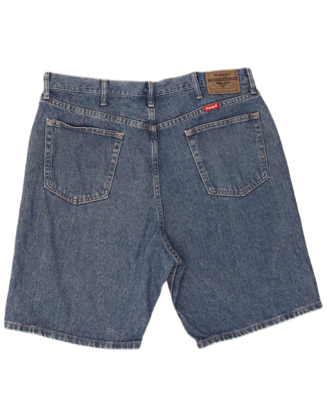 Wrangler Mens Denim Shorts W38 XL Blue Cotton