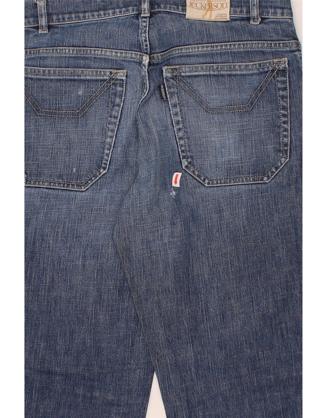 JECKERSON Womens Straight Jeans W30 L32 Blue Cotton Vintage Jeckerson and Second-Hand Jeckerson from Messina Hembry 