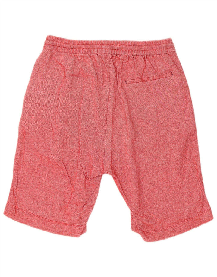 Zara Mens Sport Shorts Small Red Flecked