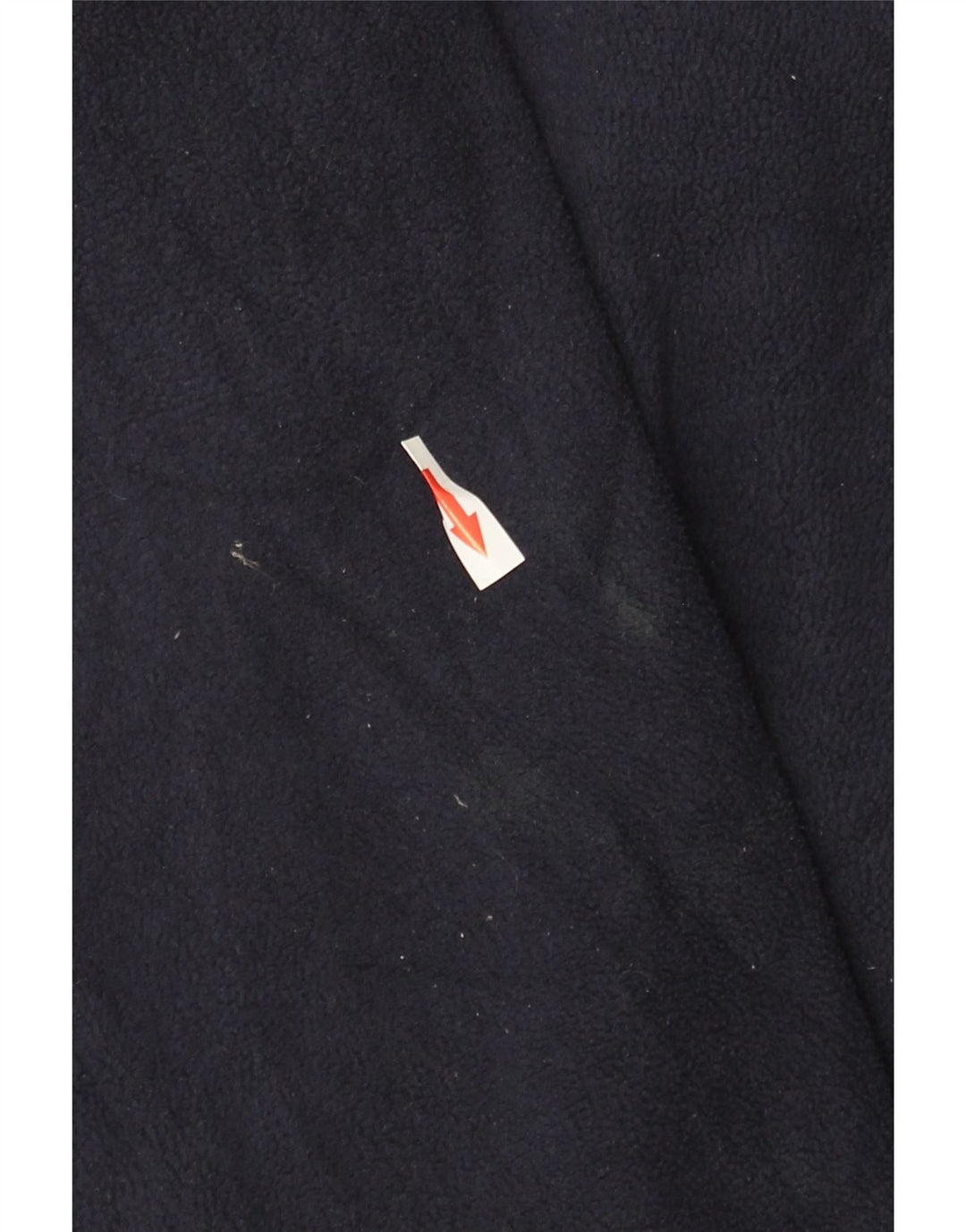 Marks & Spencer Womens Fleece Jacket UK 14 Large Navy Blue Polyester