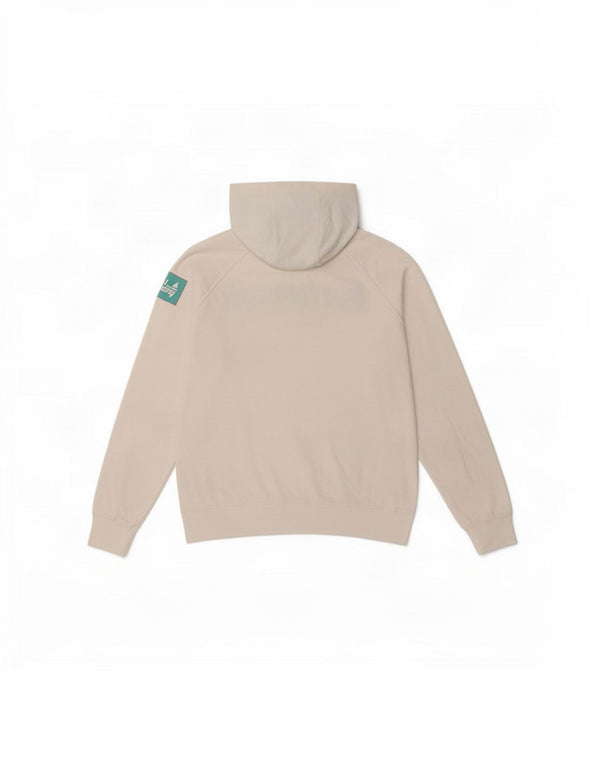 Pulover cu glugă grafic pentru bărbați Best Company, bumbac alb 2XL
