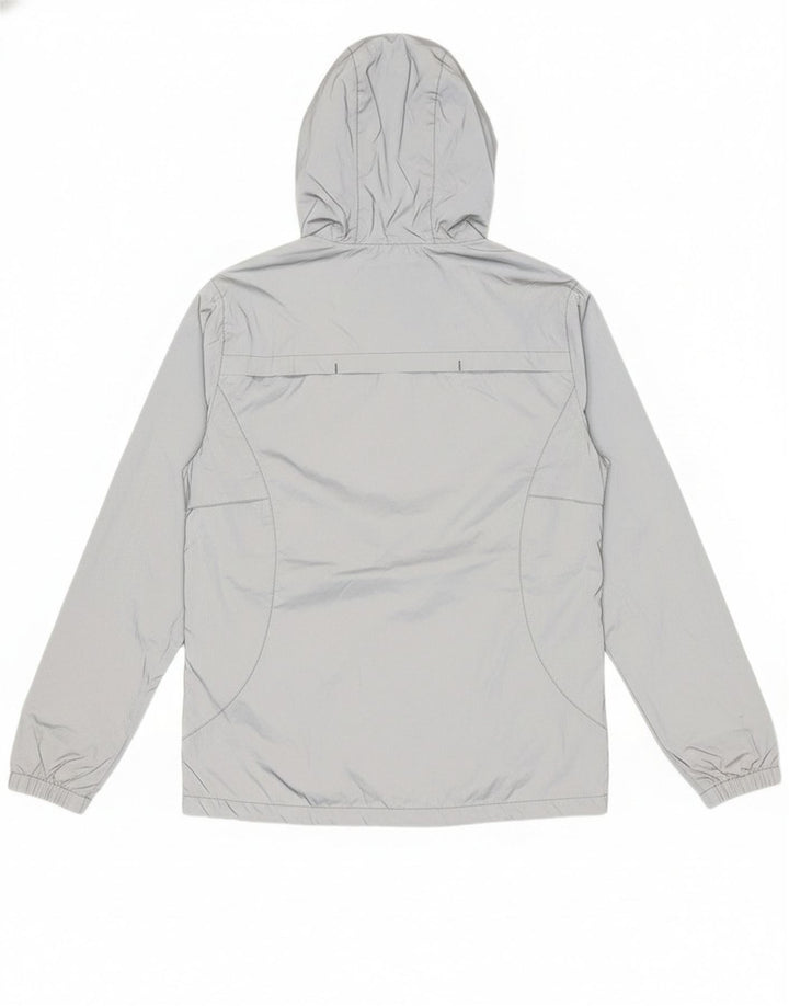 Mountain Warehouse Womens Hooded Rain Jacket UK 12 Medium Grey Polyester