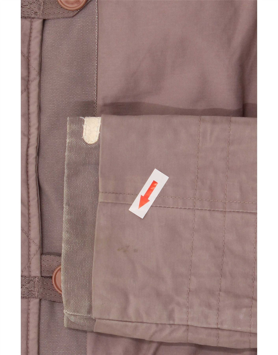 Firetrap Damen Bomberjacke UK 10 Small Graue Baumwolle