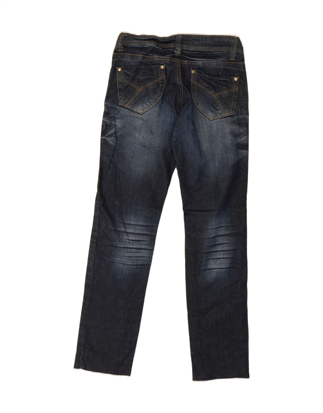 MASSIMO DUTTI Womens Slim Jeans W26 L28 Navy Blue Cotton Vintage Massimo Dutti and Second-Hand Massimo Dutti from Messina Hembry 