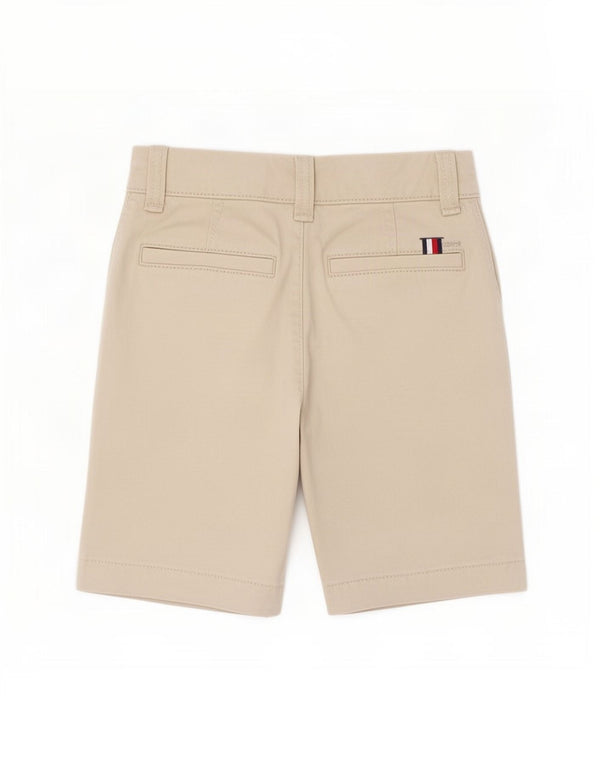 Tommy Hilfiger Boys Chino Σορτς 4-5 ετών W20 Μπεζ βαμβακερό