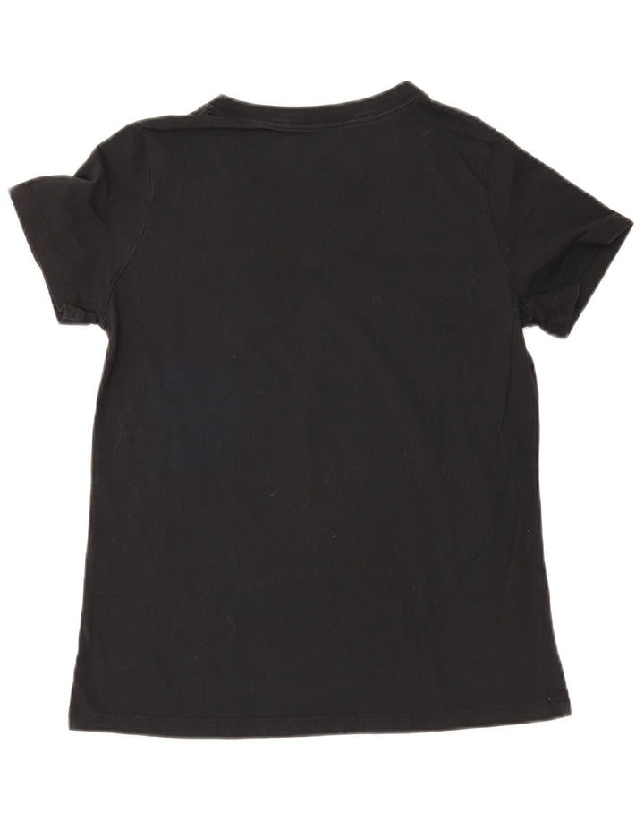 Nike Womens T-Shirt Top UK 12 Medium Black