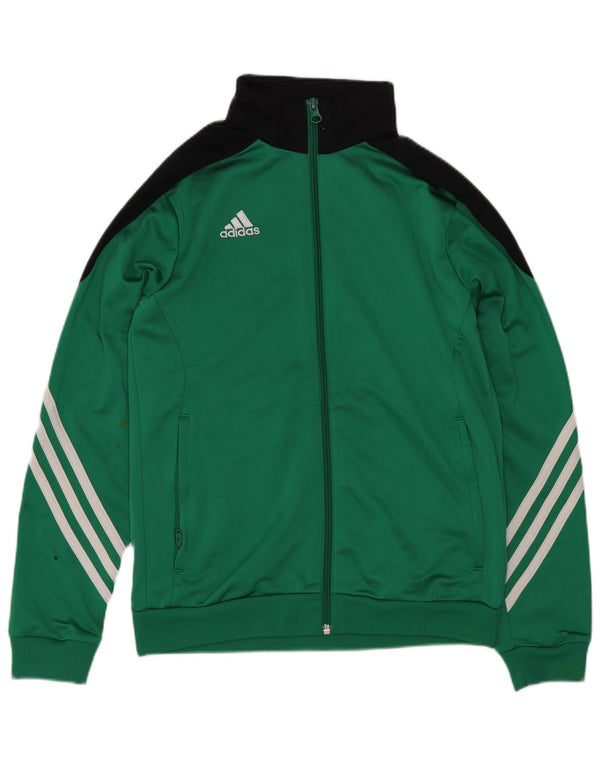 Adidas Træningsdragt Topjakke til drenge 11-12 år Grøn Colourblock Sports
